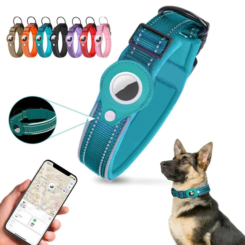 Original Airtag Case Leather Dog Cat Traction